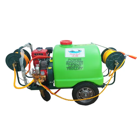 Ls-300yt Agricultural Trolley Sprayer Gasoline Engine Sprayer Machine with Wheelbarrow