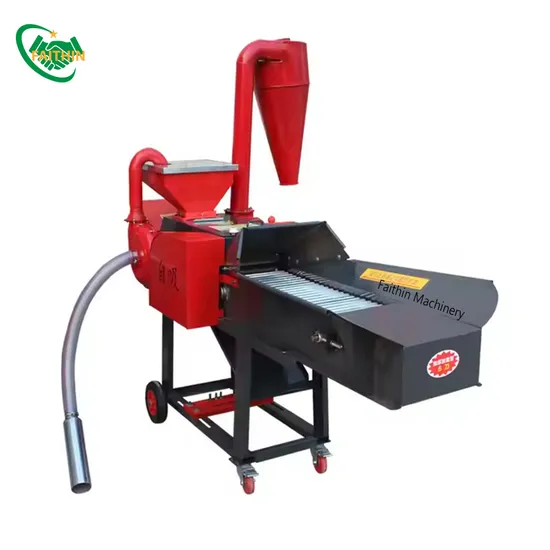 Grass Softening Hay Grass Cutter Forage Chopper Silage Machine Chaff Cutter