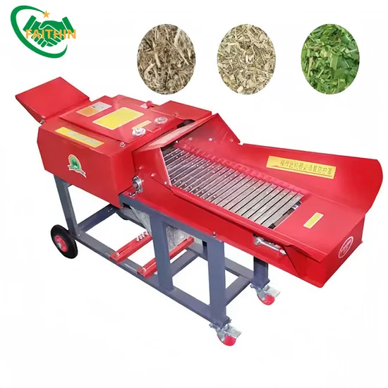 Feed Processing Silage Shredder Forage Crushing Kneading Straw Animal Feed Chaff Cutter