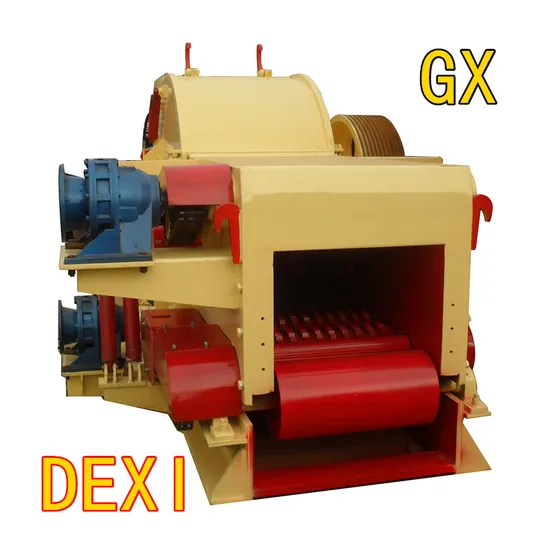 New Gx Series Wood Chipper Working Remains Drum Machine