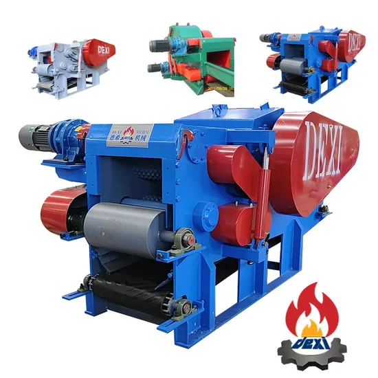 Gx216 55kw Chip No-Lignin Raw Material Machine Drum Wood Chipper