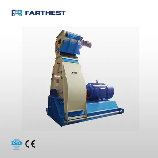 China Manufacturer Impeller Feeding System Pig Feed Hammer Mill for Livestocks
