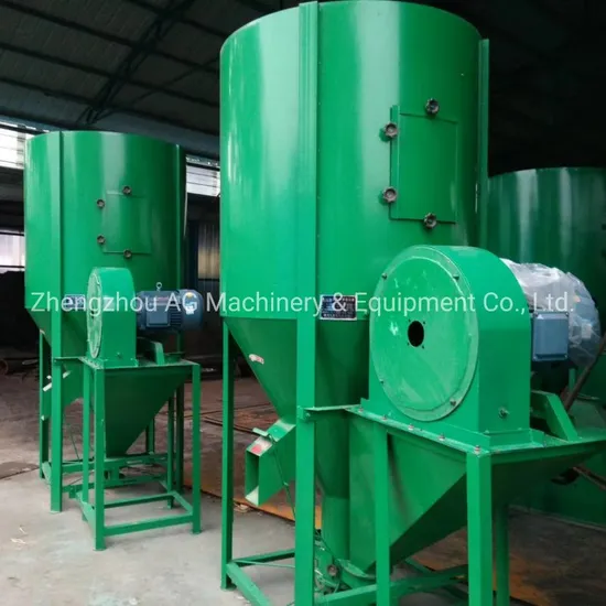 Industrial Farm Use Poultry Feed Mixer Grinder Machine Animal Blender Mixer