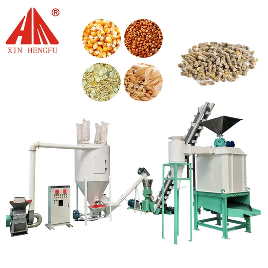 Animal Feed Grinder Mixer Pellet Machine Pig Feed Grinder Mixer Pellet Machine