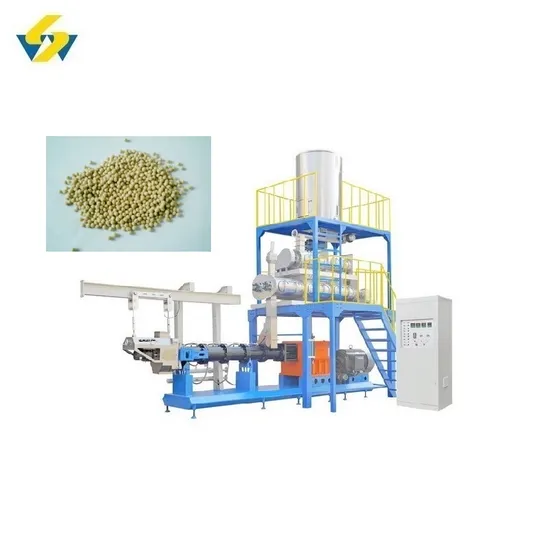 Fish Farms Use Corn Wheat and Soy Ingredients Floating and Sinking Fish Food Processing Line Extruder and Dryer