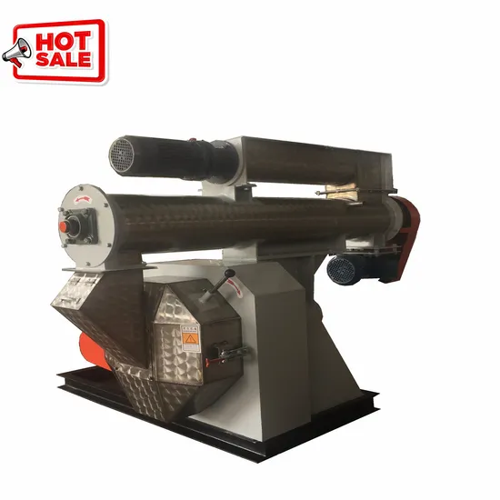 Horizontal Ring Die Feed Pellet Machine for Medium and Large Pig Farms Pig Feed Pellet Machine with an Output of 3 Tons Per Hour