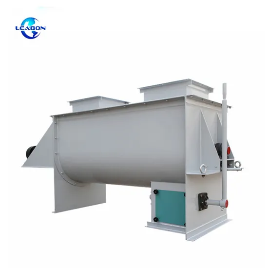 Farm Use Horizontal Screw Chicken Feed Mixer Poultry Animal Feed Crusher and Mixer for Sale