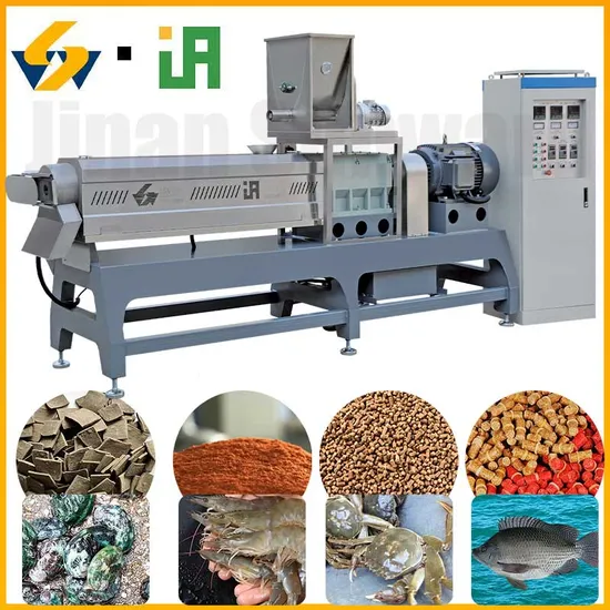 Easy-Operation Fish Feed Making Machine Sinking Fish Feed Machines Dog Cat Pet Food Machines