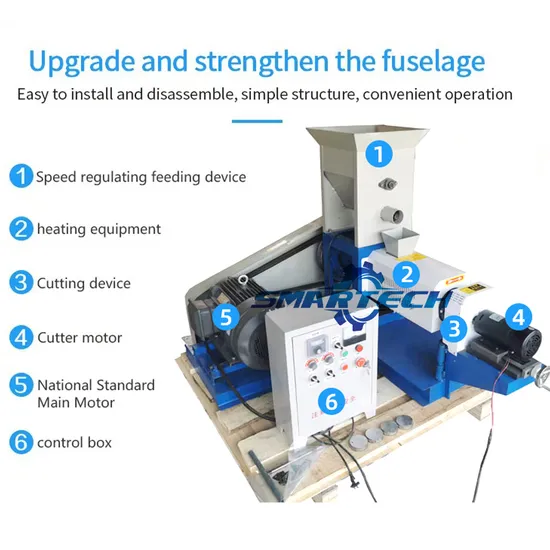 Powerful Fish Feed Machine for Rapid Production of Floating Pellets