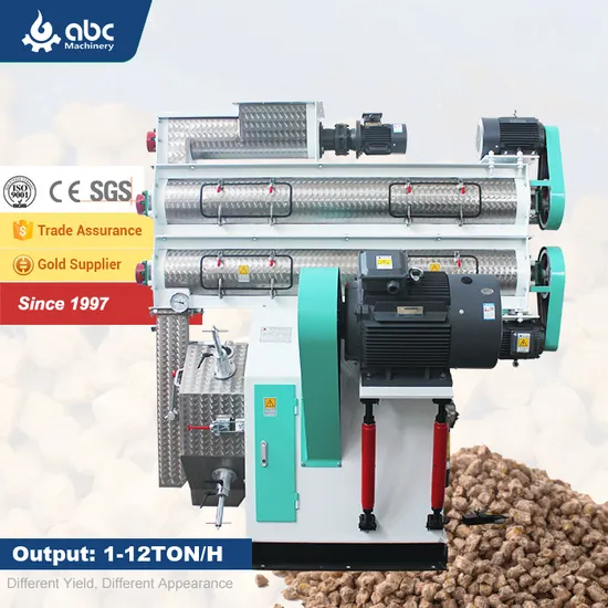 China Low Cost Ring Die Animal Pig Poultry Chicken Feed Pellet Mill for Making Cattle, Livestock, Broiler, Rooster, Fodder Pellet