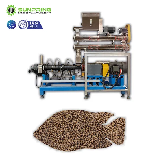 Super Quality Small Floating Fish Feed Extruder Production Line + Fish Food Manufacturing Machine Floating Fish + Fish Food Extruder Machine