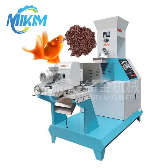Animal Feed Extruder Processing Machines Shrimp Pet Dog Food Pellet Making Machine Prawn Feed Machine Big Floating Fish Feed Machine