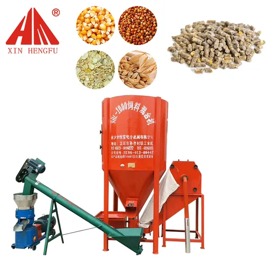 Hengfu 9klp Series Forage Poultry Feed Making Machine Pellet Mill Hot Sale