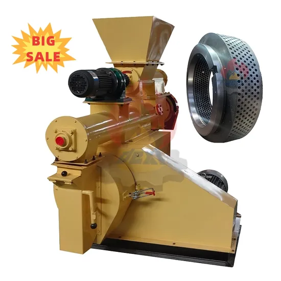 Hot Selling 0.6-1.5t/H Cattle Rabbit Animal Feed Pellet Production Line