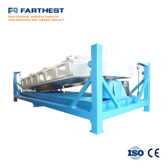 Small Sized Pellet Fish Feed Pellet Sifter Rotary Screener Machine