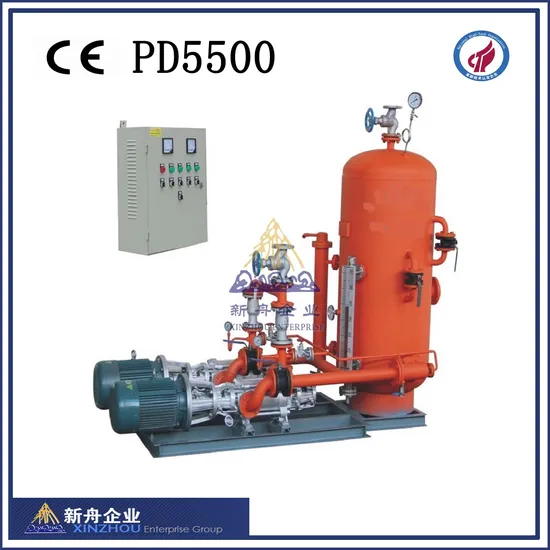 Recover Condensate for Boiler in Fishmeal Machine