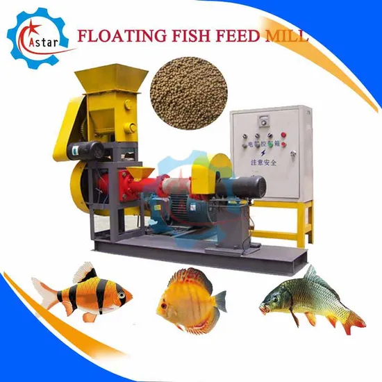 Make Floating Feed Small Fish Feed Pellet Machine with Cheap Price