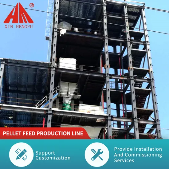Professional Feed Pellet Manufacturer Complete Set Animal Feed Pellet Making Machine Line