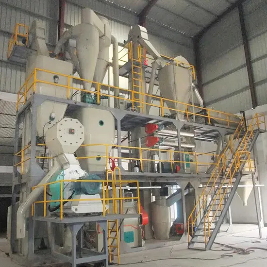Optimum Manufacturing Complete Feed Pellet Mill Production Line