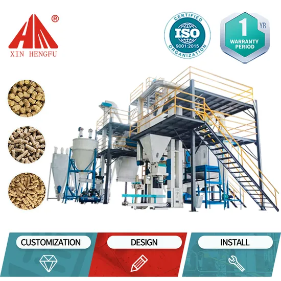 High Capacity Feed Pellet Making Machine Livestock Chicken Feed Pellets Making Machine