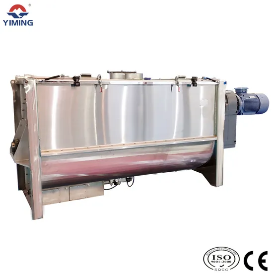 Stainless Steel High Speed Ribbon Mixer Machine for Mixing Animal Feed