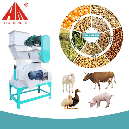 Best Popular Ring Die Animal Feed Pelleting Mill Goat Pellet Making Machine