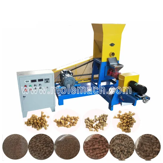 Multifunctional Fish Feed Extruder Floating Fish Feed Making Machine