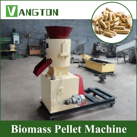 Spm 350W Flat Die Biomass Wood Pellet Press