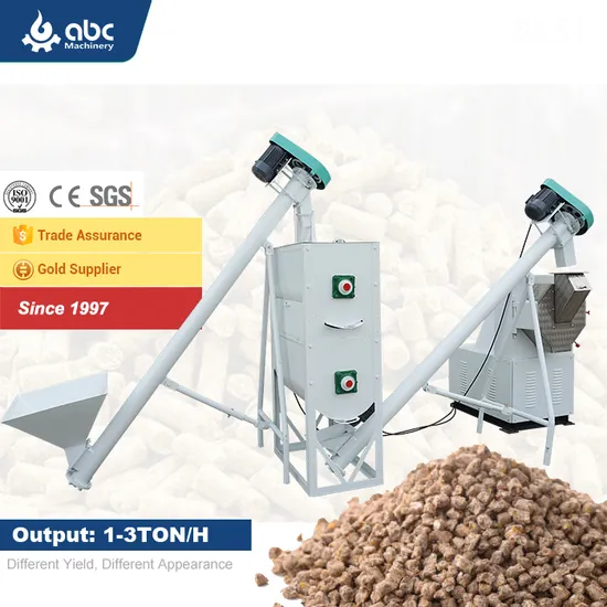 Industry-Advanced Turnkey Animal Poultry Cattle Cow Chicken Goat Feed Plant for Processing Manufacturing Grass, Livestock Fodder Mjel Qpmh