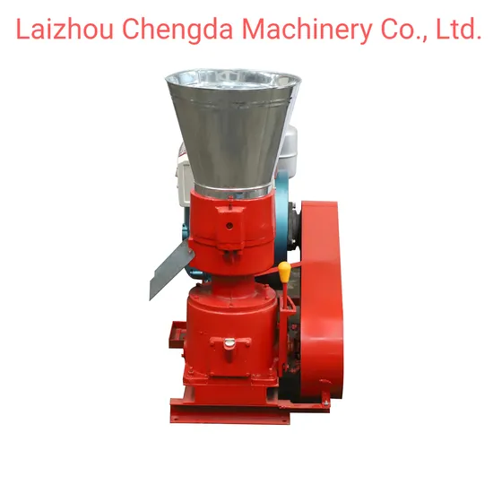 Kl120A Diesel Engine Driven Flat Die Pig Food Pellet Machine