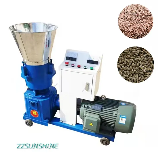 Plant Animal Feed Farm Use High Productivity Food Pelletizer Machine From China