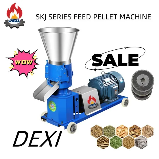 Portable Flat Die Feed Pellet Machine
