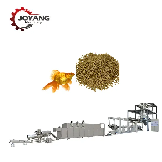 Fish Feed Machine Floating Sinking Food Pellet Setup Production Line Extruder