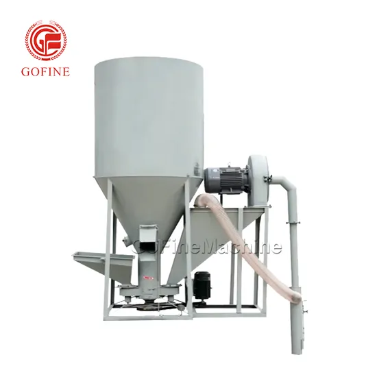 Vertical Poultry Feed Grinder and Mixer Feed Processing Machine
