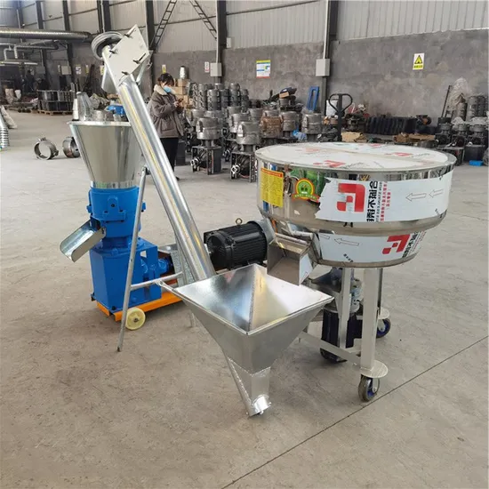 Rice Husk Milling Poultry Chicken Fish Animal Feed Pellet Making Machine Flat Die Mill Pelletizer Manufacturing for Feeds