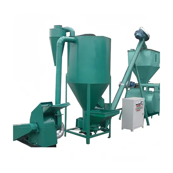 Small Farm 1t Animal Poultry Chicken Shrimp Feed Pellet Production Line Processing Machine