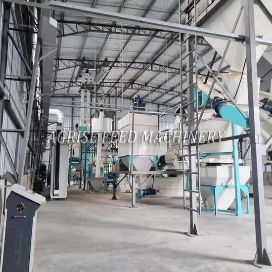3-5tph Pig Chicken Cattle Animal Pellet Feed Mill Plant Feed Processing Equipment
