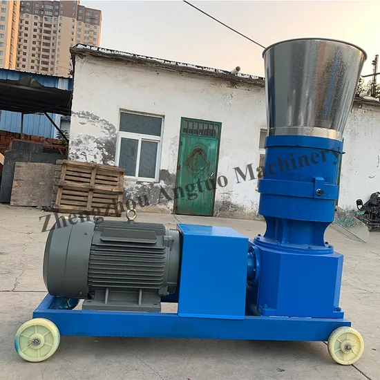 Diesel Engine Fish Animal Feed Pellet Mill Processing Poultry Feed Pelletizing Machine