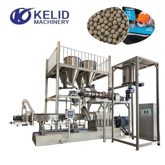 Fish Feed Processing Machines Floating Fish Feed Production Machine
