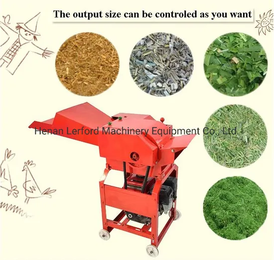 Chaff Cutter Straw Crusher Machine