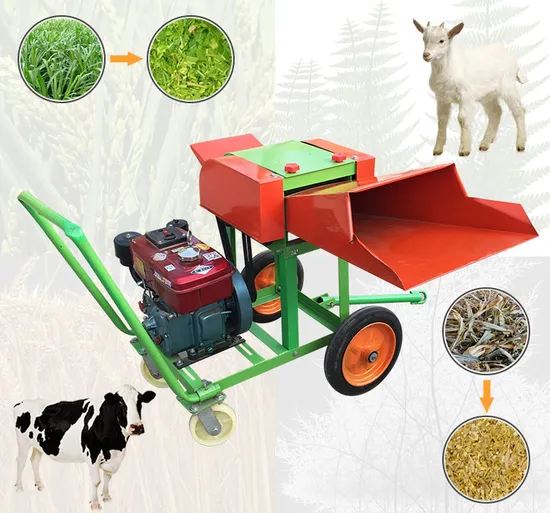 9zp-0.4 Diesel Engine Type Chaff Cutter Machine Price Forage Chopper for Animals