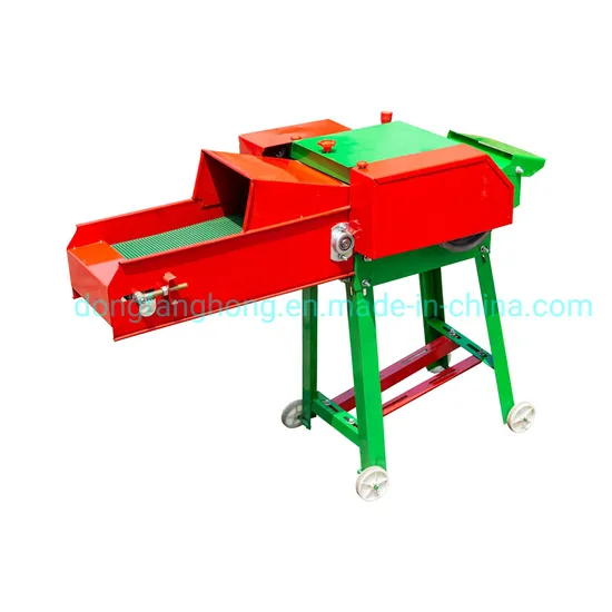 Farm Use Animal Feed Processing Machine Chaff Cutter Hay Cutter