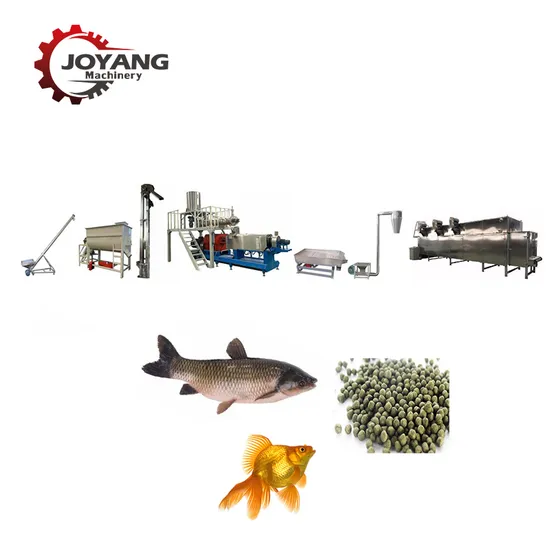 Machine for Producing Floating Fish Food Shrimp Crab Turtle Bird Feed Extruder Machinery