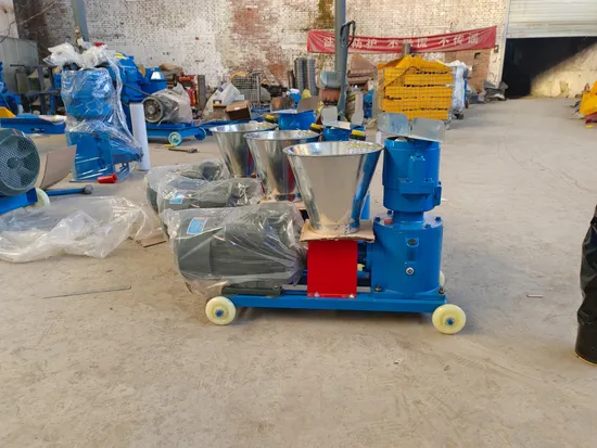 200mm 7.5kw 220V/380V 300kgs Output Per Hour Flat Die Pelleting Machine Feed Pellet Machine Manufacturer Chicken and Pig Feed Breeding Plant Pelleting Machine