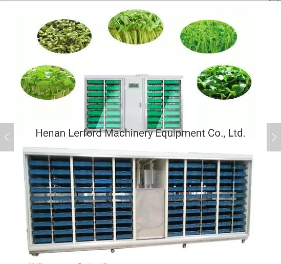 Low Consumption Hydroponic Barley Growing Fodder Machine
