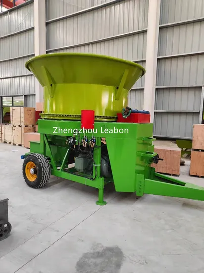 Straw Bale Crusher Cutting Machine 2-3t/H Square Round Grass Hay Bales Shredder