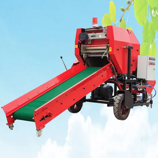 Bf Good Quality Hay and Straw Baling Machine Grass Baler Round Hay Baler