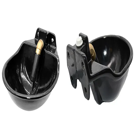 Horse Auto Livestock Waterer 4 Hole Design Easy for Wall and Pipe Mounting