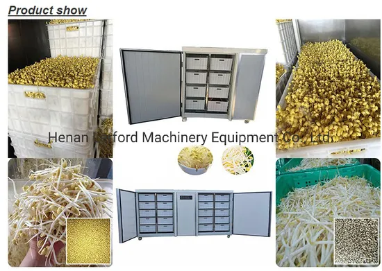Cattle Green Wheat Grass Rice Fodder Growing Machine