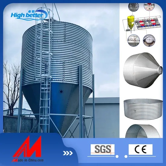 Top Quality Zinc Silo Used in Poultry Farm Chicken Farm